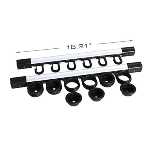 image for Rush Creek Creations Fishing Rod Holder for 6 Rods, Fishing Pole Holde