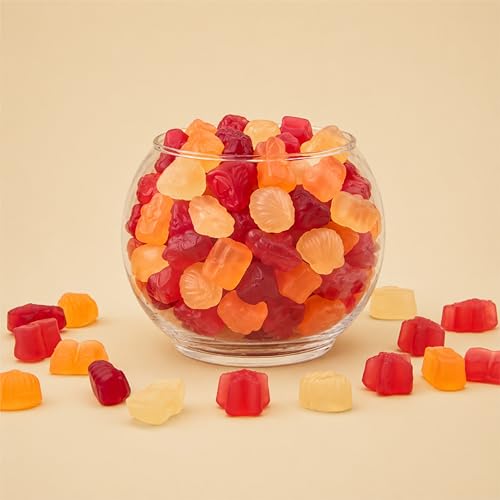 Tropical Fruit Jelly Candy Mix, Dye Free Candy, Vegan Gummies, 1 Lb Bag | Naturally Flavored, Real Fruit Puree, Assorted Flavors - image 7