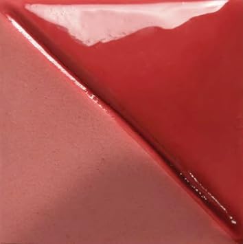 Mayco Fundamentals Underglaze Ceramic & Pottery Color for Unfired and Bisqueware, ACMI-Certified, Flame Red, 16 Fluid Ounces UG207P