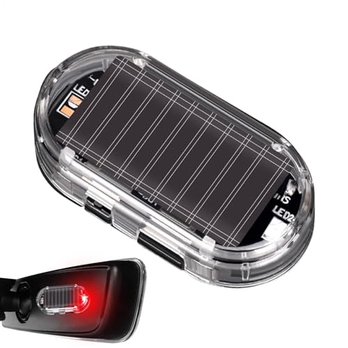 Luz solar antirrobo para coche que evita robos con alarma simulada 7