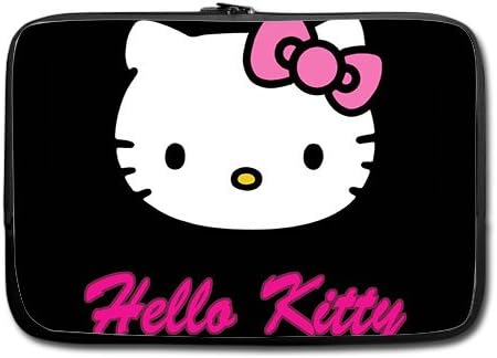 Custom Hello Kitty Laptop Sleeve 15 Inch Notebook Computer Bag Case Cover(Twin Sides)