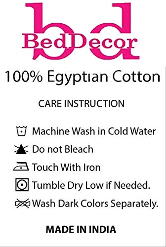 Beddecor Queen 600Tc Wonderful 100% Egyptian Cotton 1Pcs Duvet Cover,Black #TOP2