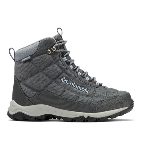 Columbia Columbia Womens Firecamp Boot, Graphite/Faded Sky, 8