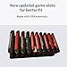 10 Game Cartridge Holder for Sega Genesis and Mega Drive - Game Organizer Tray stand, Reduce Clutter, Organize, Dust Protector, Works with Sega Genesis cartridge games