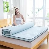 CHERRYLUX Japanese Futon Mattress, Thicken Tatami Mat Sleeping Pad Queen Size 60