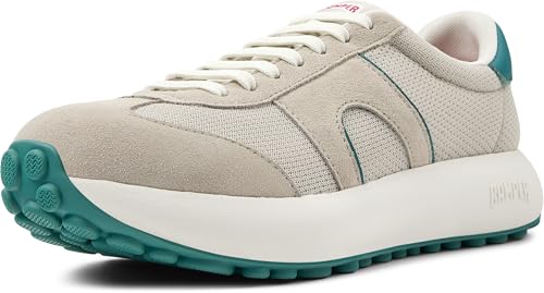 Camper Men Pelotas Athens K101060 Sneaker, Lt Pastel Grey 005, 7.5 UK