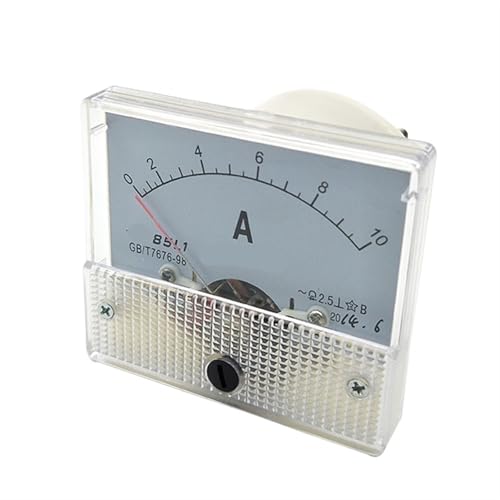 Ampèremètre analogique AC 0-10A 85L1 avec cadran de précision Classe 2.5