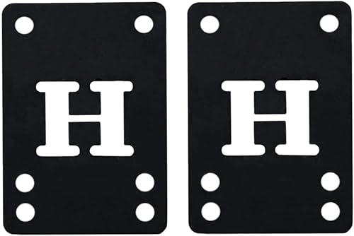 Miniatura 4 de Kit de actualización de hardware para monopatín - ABEC 5 rodamientos, elevadores, hardware de 1 pulgada, tuercas