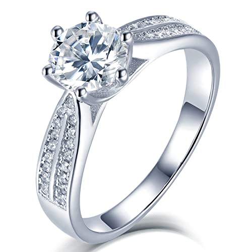 Bague femme mariage zircones et argent 925 élégante pour briller au quotidien