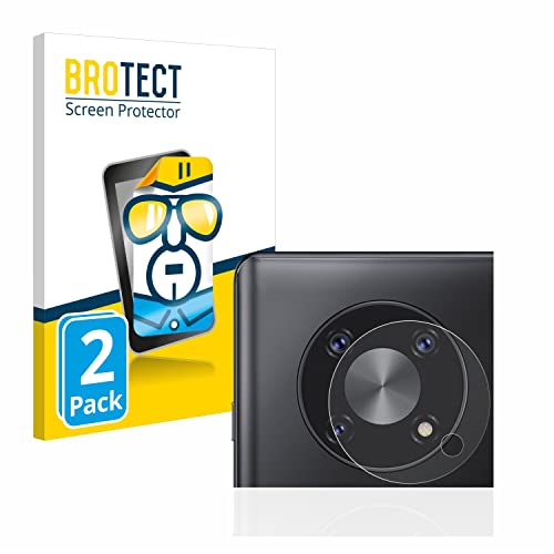 BROTECT 2 Stück Schutzfolie für Cubot Max 3 (NUR Kameraschutz) Bildschirmschutz Folie Made in Germany, Ultra-Klar