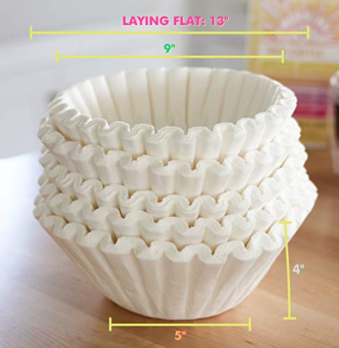 Drink Katy's® Extra Large Coffee Filters (13 Inch X 5 Inch) Premium Filters For 1.5 To 3 Gallon Commercial Coffee & Tea Machines Used In Cafes, Restaurants, Offices, And More (1 Year+ Supply) #TOP5