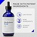 High Purity Methylene Blue Drops 2% Solution, USP Grade, 60ml – Methylene Blue Pharmaceutical Grade, Formaldehyde-Free, Alcohol-Free, Third-Party Tested