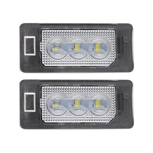 Lámpara de matrícula de alta visibilidad para portón trasero de coche BMW X5 E70 F15
