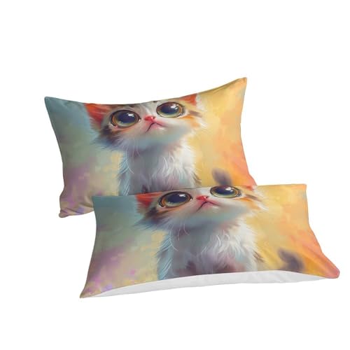 Parure de lit chat mignon 3D pour transformer la chambre en cocon douillet - 3