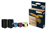  QUALITONER - 5 Cartouche Compatible pour HP 363 XL 363XL Noir (x2) + Cyan + Magenta + Jaune pour HP PhotoSmart 3100 Series 3110 3200 Series 3210 3300
