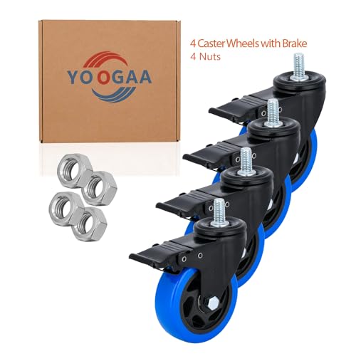 YOOGAA Rodízios de Haste 4