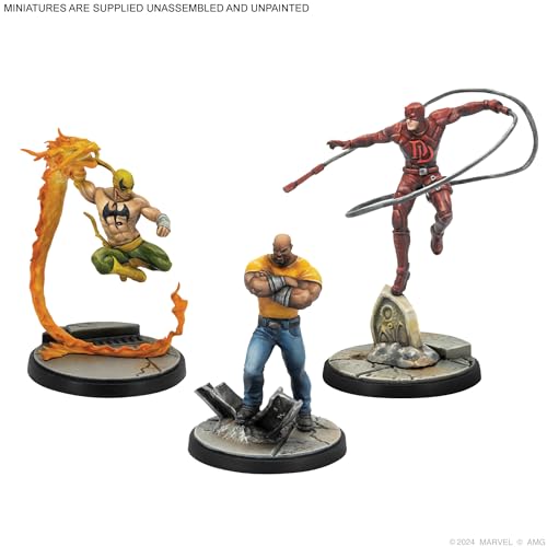 Marvel: Crisis Protocol Defenders Affiliation Pack miniatura 4