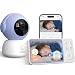 BOIFUN 2026 Babyphone mit Kamera WLAN, 5" 2K/3MP Baby Monitor mit App