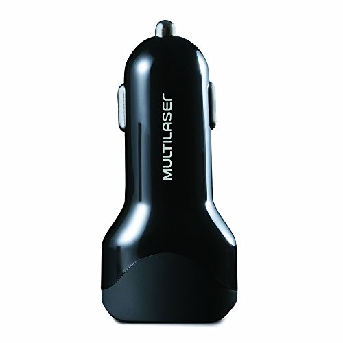 Multilaser Carregador Automotivo Concept 2 Portas Usb Quick Charger Preto - Cb114