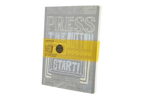 Moleskine Cover Art Journal by Maykel Cordeiro Nunes (Set of 2 ), Letter, Plain (8.5 x 11): Set of 2