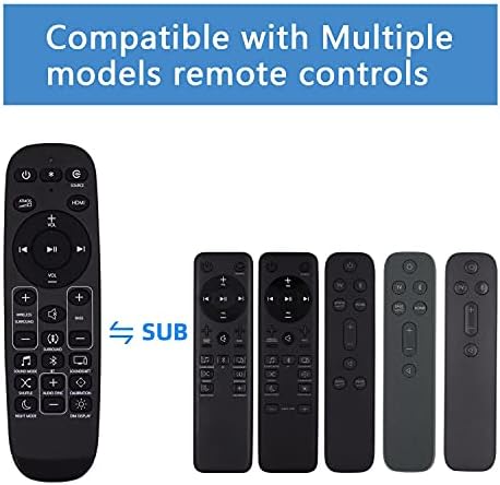 Replacement Remote Control with Battery 