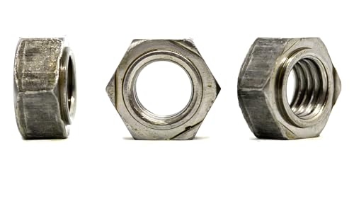 M4 (4mm) Hexagon Weld Nuts Plain Steel DIN 929 (Pack of 20) A07E/2