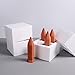 B SEPOR Ceramic Plant Waterer Terracotta Self Watering Spikes for Vacation or Holiday Water Devices for Small Plants(4Pack Small)
