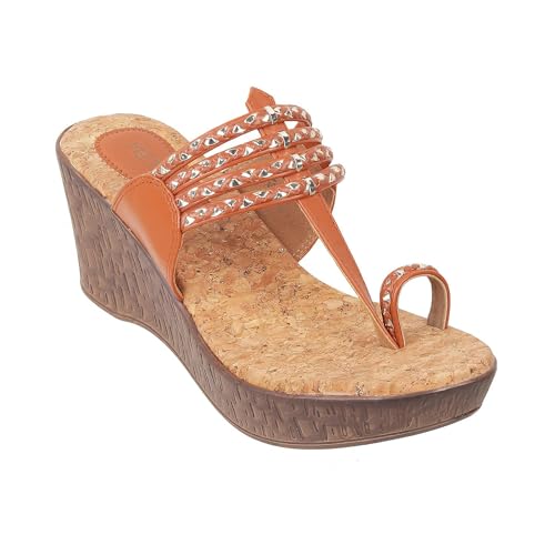 Image of Metro Women Wedge Heel Fashion Sandal