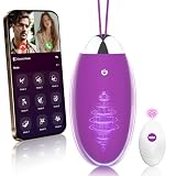 Coyoho Ṽïbràdorädőr Mujer Juguetes Eróticos para Pareja Sexuales Vibrador Vibradorador Clítoris Control Remoto Bolas Chinas Suelo Pelvico Mujer Huevo Consoladores.. para Mujer 10 Modos, Fucsia