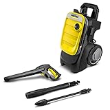 Kärcher Hidrolimpiadora K 7 Compact, presión: máx.180 bar, caudal: 600l/h, rendimiento superficie: 60m²/h, filtro agua, peso: 16kg, manguera alta presión y pistola, boquilla turbo, lanza pulverizadora