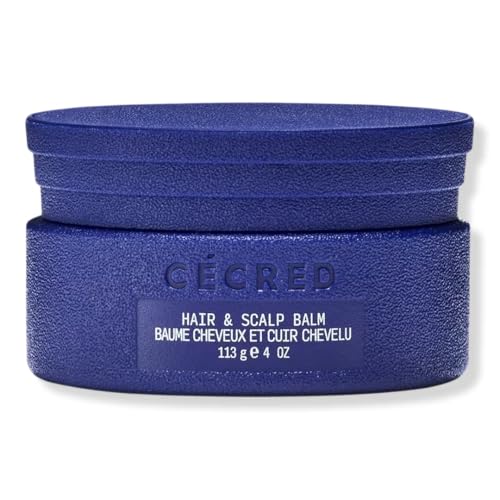 Cecred Hair & Scalp Balm 4.0 oz – Moisturizing Balm-to-Oil for Protective Styles, Textured Hair, Frizz Control & Scalp Nourishment