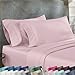 California Design Den 400 Thread Count 100% Cotton Pillowcase Set of 2, Long - Staple Combed Pure Natural Cotton Pillowcase, Soft & Silky Sateen Weave (Standard, Blush)