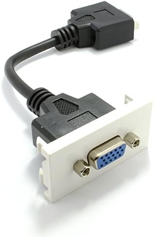 kenable Faceplate Module USB 2.0 Type A Socket Panel Mount Stub [USB Type-A Socket]