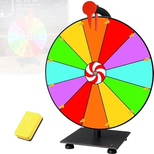 Mockotta 30cm Roue de la Fortune, Roue de La Fortune, 12 Emplacements à