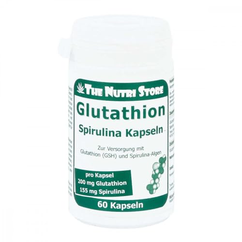 natürliches Glutathion (GSH) 200 mg + Spirulina Kapseln 60 Stk.