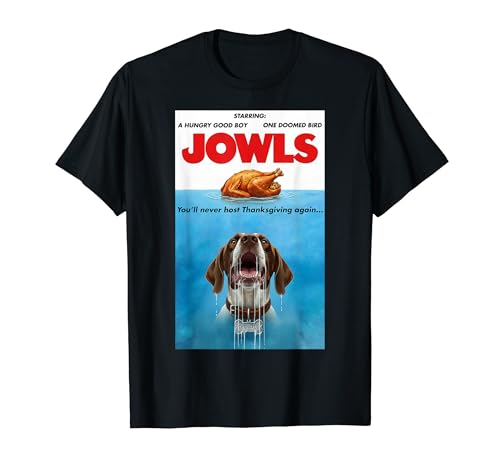 Funny Jowls Thanksgiving Pointer and Turkey T�V���c