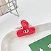 Cartoon Big Eye Acrylic Paper Clip 45mm Acrylic Paper Clip Paper Clamps for Craft Drawing Board Food Bag Document Photo