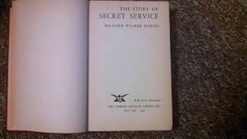 Hardcover The Story of Secret Service [By] Richard Wilmer Rowan Book