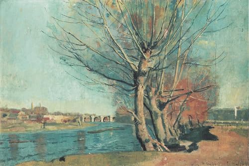 Toile Ferdinand Hodler : une peinture de paysage suisse pour transformer l'ambiance de votre salon