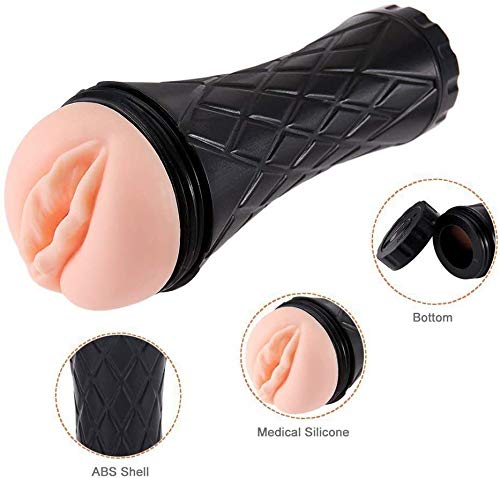 Masturabations 2 em 1 Masturbadores Masculinos, P-us-sy de 3D Realista - M-asterburbator Toy Toys Ma