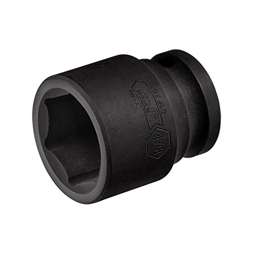 Image of Jetech 1 /2 Inch Drive 15 /16 inch Standard Impact Socket, SAE, Chrome Molybdenum Alloy Steel (Cr-Mo), Heat Treated, 6-Point Design for Heavy-Duty Automotive & Industrial Use