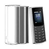 SDTEK Case for Nokia 105 4G Clear Gel Transparent Soft Premium Case Cover [Silicone TPU]
