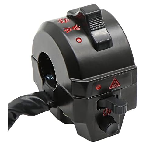 CENPEK 7/8inch Motorcycle Left Handlebar Switch Cover