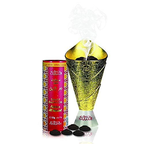 Smart Incense Fakhar Al Nabeel - 35Gms | Perfect Scent For Every Home | Notes Of Lily, Orris, Orange Flower, Vetiver, Lavender, Cinnamon, Iris, Spicy Notes & More | By Nabeel #TOP1