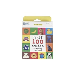 Briarpatch | First 100 Words Matching, Kids Early Learning Card Game Activities, Travel Game for Preschoolers and Family, Ages 2+