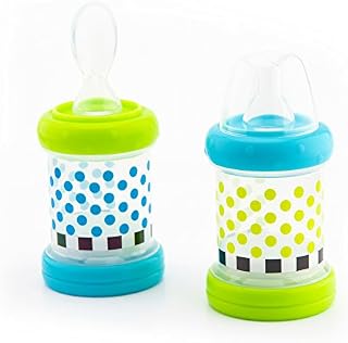 Sassy Baby Food Nurser – 4+ Months Set of 2- 4oz 100% Silicone