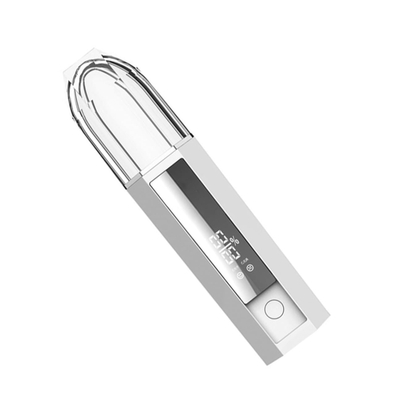 Pulverizador de Bruma Facial Nano Portátil Abs Blanco