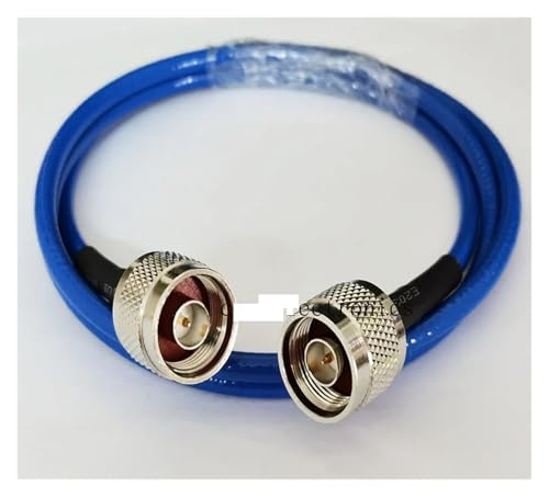 Connecteur coaxial à sertir N mâle pour intégration réseau avec câble RG142