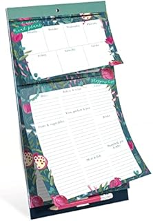 Boxclever Press Magnetic Shopping List Pad for Fridge. Stunning Magnetic Meal Planner and Shopping List with Weekly Meal Planner, Tear Off Grocery Lists & Handy Pocket for Recipes or Receipts.