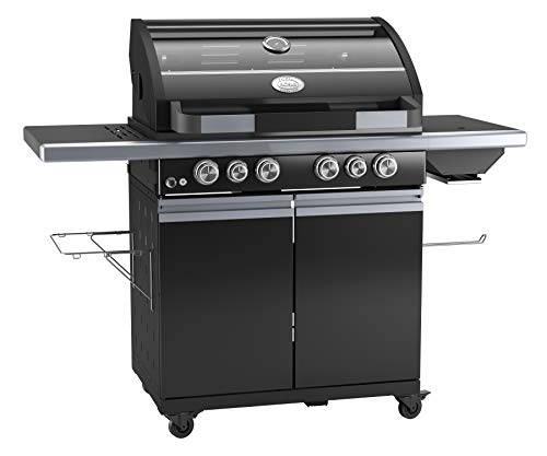 RÖSLE Gasgrill BBQ-Station MAGNUM PRO G4 Schwarz,...